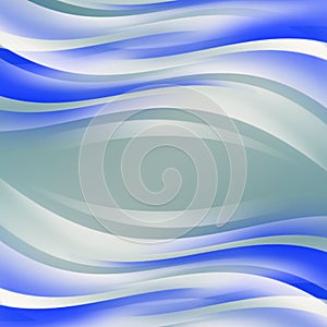 Blue wavy gradient background. Smoky shades.