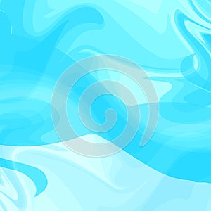 Blue wavy vector background