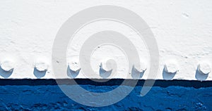 Blue and white abstract background