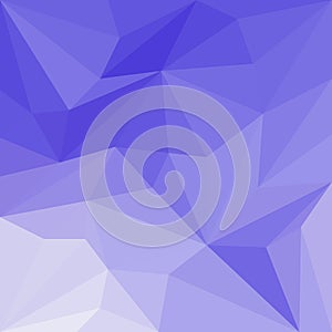 Blue white abstract background low poly vector