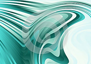 Blue and White Abstract Distorted Lines Background Vector Graphic