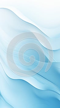 A blue and white background with wavy lines