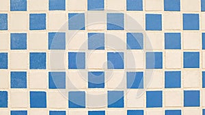 Blue and white Ceramic Mosaic Floor and Wall Tile