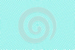 Blue white dotted halftone. Half tone background. Detailed dotted pattern.