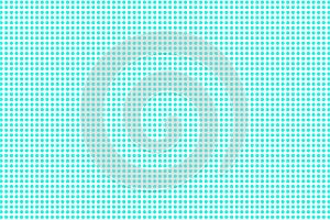 Blue white dotted halftone. Half tone background. Regular dotted gpattern.