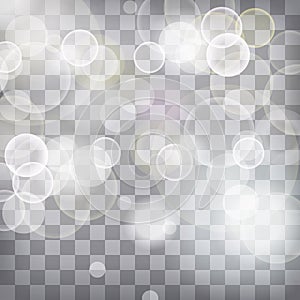 Blue and White Lights Festive Chequered background with light be