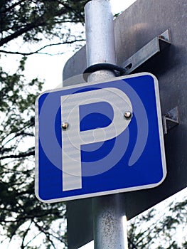 Parking Sign Metered Parking photo