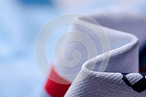 Blue white red material fabric textile texture clothing