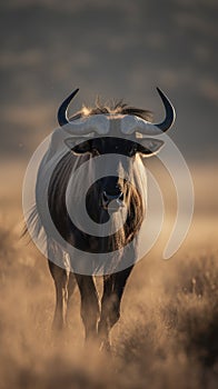 Blue wildebeest (Connochaetes taurinus), Generative AI