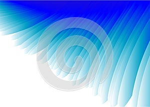 Blue Wing Abstract Vector