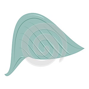 Blue wing icon, cartoon style