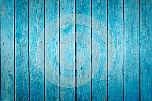 Blue wood texture background