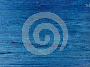 Blue wood texture, light wooden abstract background