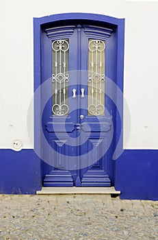 Blue Wooden Door photo