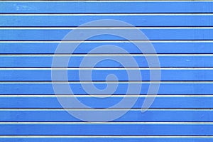 Blue wooden lath background