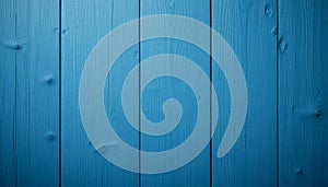 Blue Wooden Panel Background with Vertical Planks