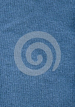 Blue Wool Material