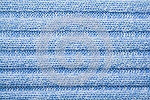 Blue woolen pattern
