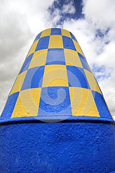 Blue & Yellow Buoy