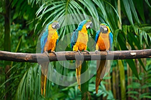 Blue-and-Yellow Macaw photo