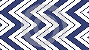 Blue Zigzag Chevron Pattern Vector, vector design Generative AI