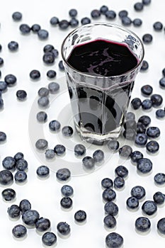 Blueberries and Blueberry Juice