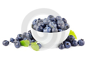 Blueberries in bowl