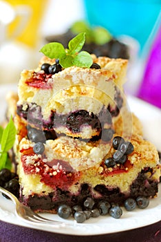 Blueberry cake