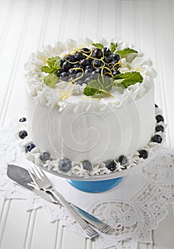 Blueberry cake