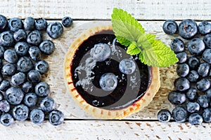 Blueberry cake - delicious summer fruit dessert