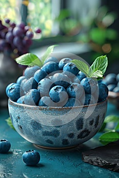 Blueberry Cascade in Green Haven