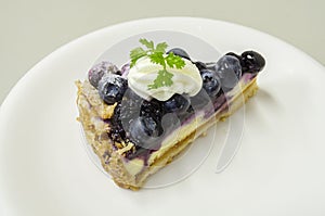 Blueberry Chees Pie