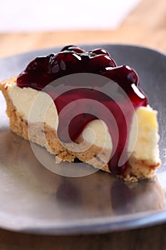 Blueberry cheese pie