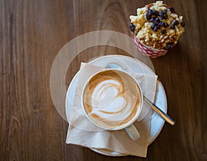 Blueberry chess cake