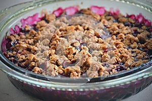 Blueberry Crisp