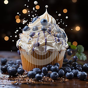 blueberry cupcakes