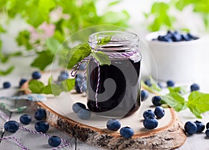 Blueberry jam