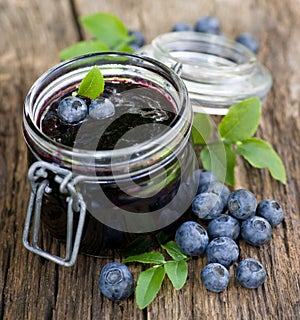 Blueberry jam