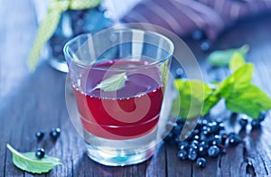 Blueberry juice