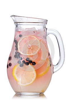 Blueberry lemonade jug