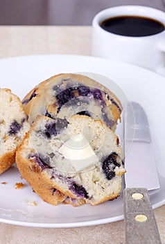 Blueberry muffins