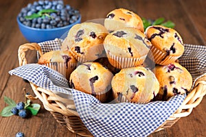 Blueberry muffins