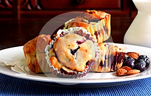 Lactose gluten free blueberry muffins photo