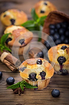 Blueberry muffins