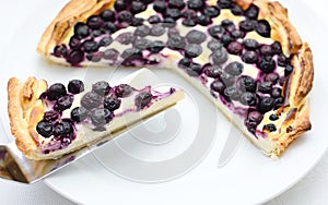 Blueberry pie