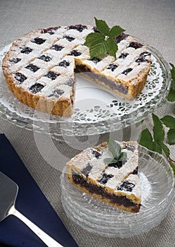 Blueberry pie