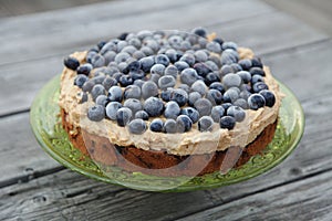 Blueberry pie