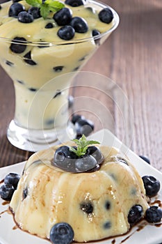 Blueberry Pudding