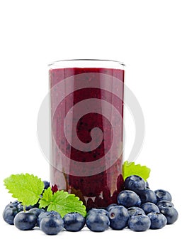 Blueberry smoothie