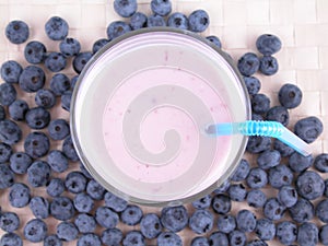 Blueberry smoothie